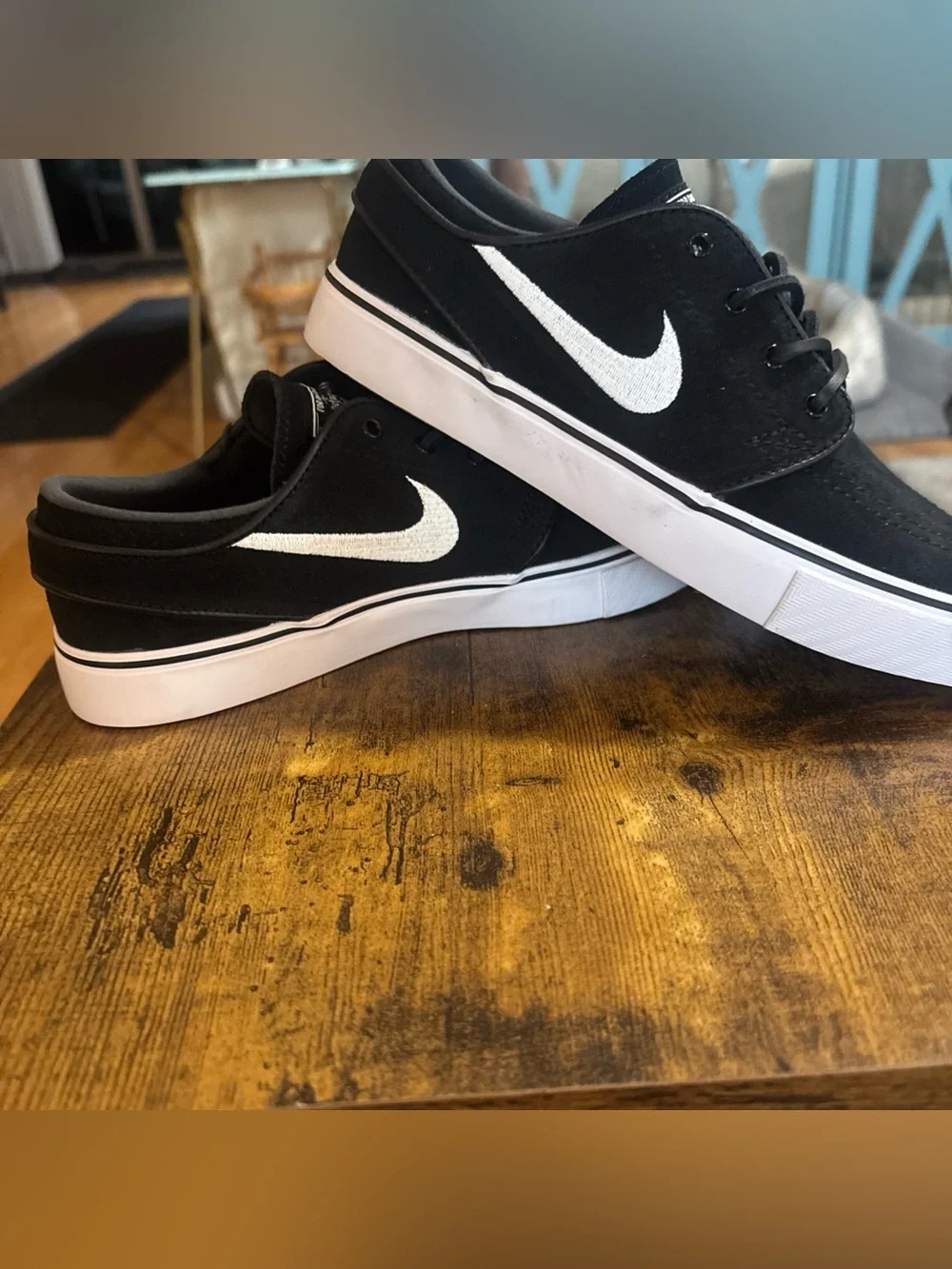Nike SB Zoom Janoski OG+ 'Black White' FD6757-001 Men's Size 5 Skate Shoes NWOT